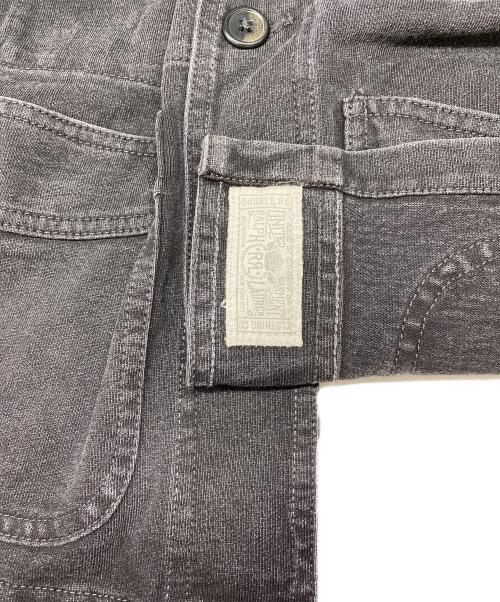 RRL（ダブルアールエル）RRL (ダブルアールエル) Cotton Jersey Chore Coat/チョアジャケ ブラック サイズ:ｓの古着・服飾アイテム