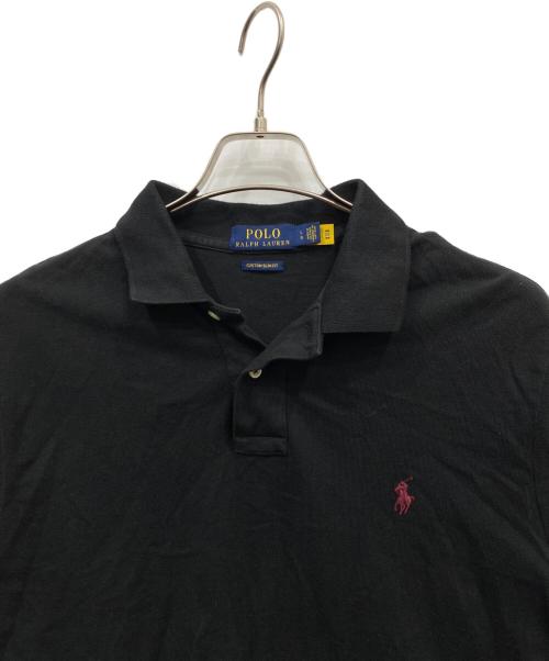 POLO RALPH LAUREN（ポロ・ラルフローレン）POLO RALPH LAUREN (ポロ・ラルフローレン) ラガーシャツ ブラック サイズ:Lの古着・服飾アイテム