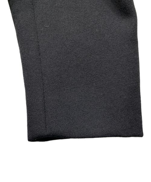 COMME des GARCONS HOMME PLUS（コムデギャルソンオムプリュス）COMME des GARCONS HOMME PLUS (コムデギャルソンオムプリュス) ウールボタンレスコート ブラック サイズ:Sの古着・服飾アイテム