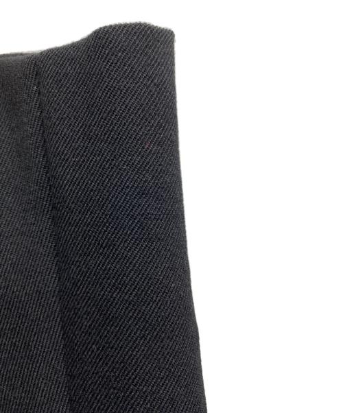 COMME des GARCONS HOMME PLUS（コムデギャルソンオムプリュス）COMME des GARCONS HOMME PLUS (コムデギャルソンオムプリュス) ウールボタンレスコート ブラック サイズ:Sの古着・服飾アイテム