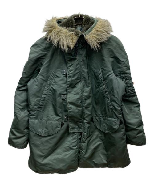 ALPHA（アルファ）ALPHA (アルファ) N-2B フライト ジャケット グリーン サイズ:Mの古着・服飾アイテム