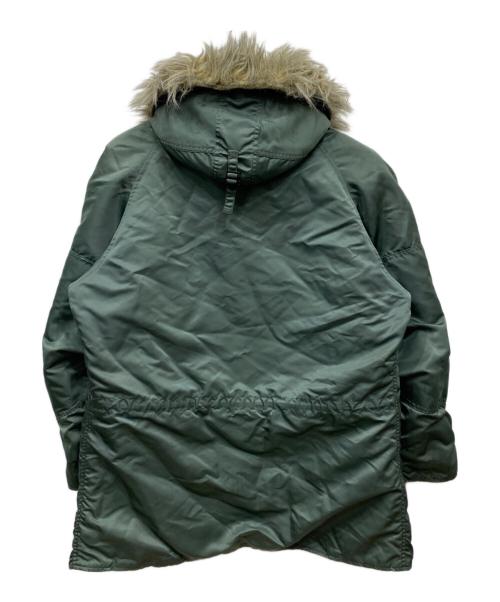 ALPHA（アルファ）ALPHA (アルファ) N-2B フライト ジャケット グリーン サイズ:Mの古着・服飾アイテム