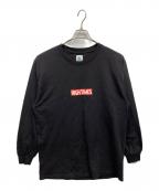 WACKO MARIA×HIGHTIMESワコマリア×ハイ・タイムズ）の古着「CREW NECK LONG SLEEVE T」｜ブラック