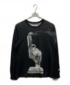 NEIGHBORHOODネイバーフッド）の古着「BOOZE COLT KNIT SWEATER」｜ブラック