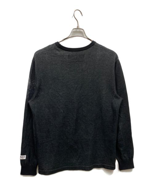 NEIGHBORHOOD（ネイバーフッド）NEIGHBORHOOD (ネイバーフッド) BOOZE COLT KNIT SWEATER ブラック サイズ:Mの古着・服飾アイテム