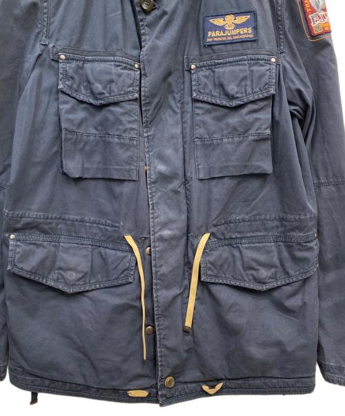 PARAJUMPERS（パラジャンパーズ）Parajumpers (パラジャンパーズ) フィールドジャケット ブルー サイズ:Mの古着・服飾アイテム