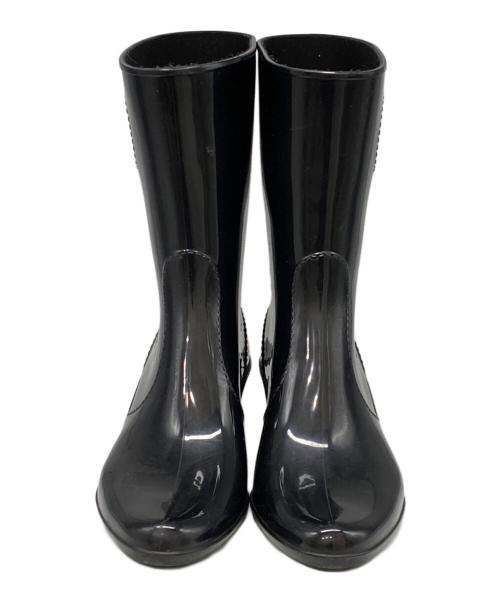 Salvatore Ferragamo（サルヴァトーレ フェラガモ）Salvatore Ferragamo (サルヴァトーレ フェラガモ) エナメルブーツ ブラック サイズ:8の古着・服飾アイテム