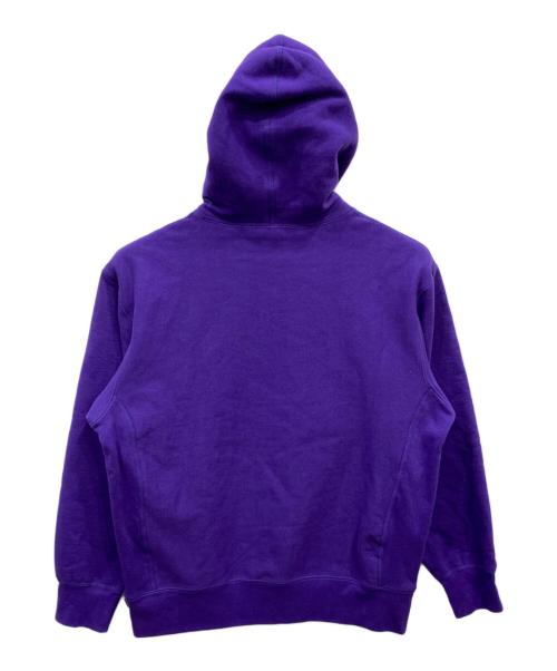 SUPREME（シュプリーム）Supreme (シュプリーム) Cross Box Logo Hooded Sweatshirt パープル サイズ:Mの古着・服飾アイテム