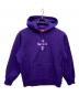 Supreme（シュプリーム）の古着「Cross Box Logo Hooded Sweatshirt」｜パープル
