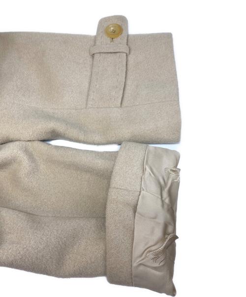 BURBERRY LONDON（バーバリーロンドン）BURBERRY LONDON (バーバリーロンドン) アンゴラ混ファーコート ベージュ サイズ:46の古着・服飾アイテム