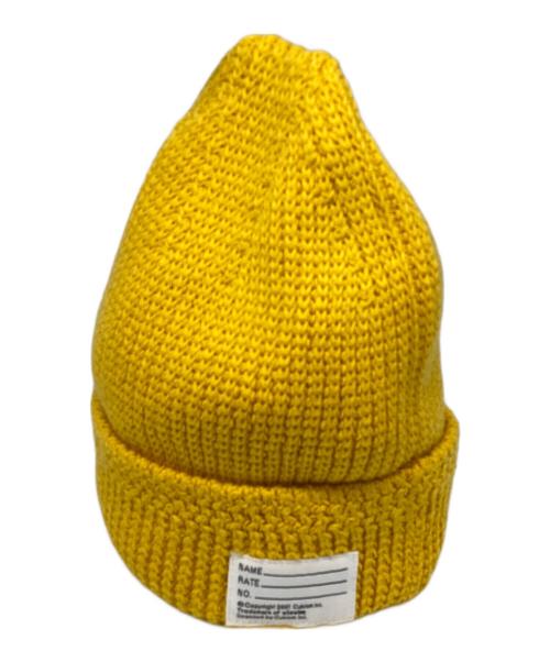 VISVIM（ビズビム）VISVIM (ビズビム) KNIT BEANIE イエロー サイズ:freeの古着・服飾アイテム