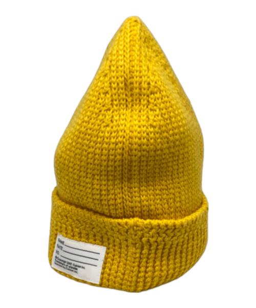 VISVIM（ビズビム）VISVIM (ビズビム) KNIT BEANIE イエロー サイズ:freeの古着・服飾アイテム