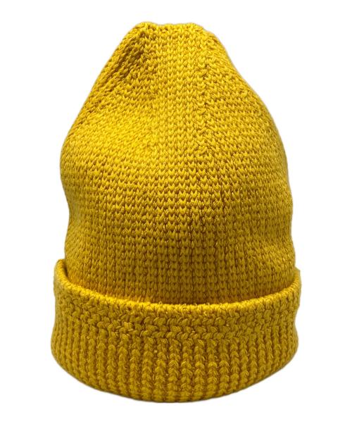 VISVIM（ビズビム）VISVIM (ビズビム) KNIT BEANIE イエロー サイズ:freeの古着・服飾アイテム