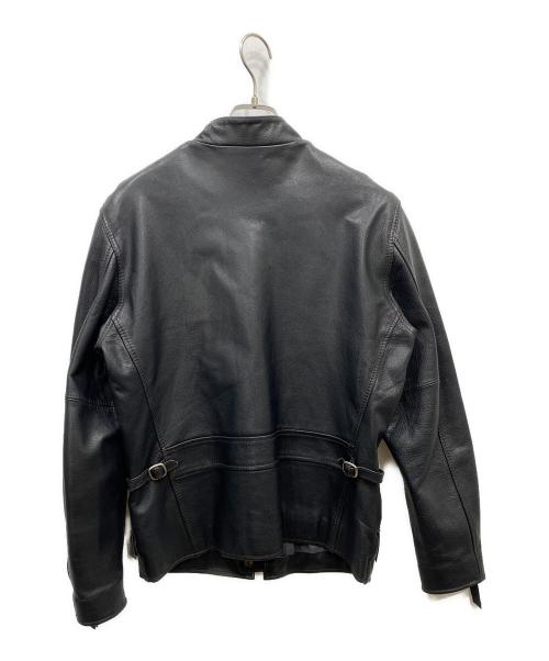 SCHOTT BROS.（ショット）SCHOTT BROS. (ショット) シングルライダースレザージャケット ブラック サイズ:Mの古着・服飾アイテム