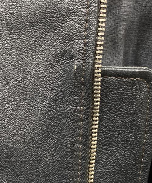 SCHOTT BROS.（ショット）SCHOTT BROS. (ショット) シングルライダースレザージャケット ブラック サイズ:Mの古着・服飾アイテム