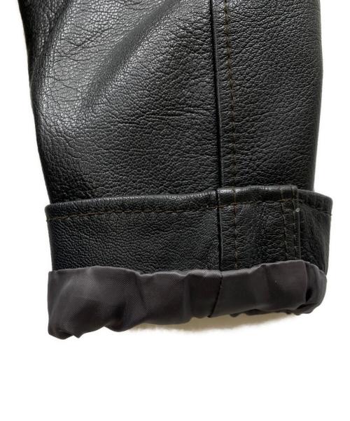 SCHOTT BROS.（ショット）SCHOTT BROS. (ショット) シングルライダースレザージャケット ブラック サイズ:Mの古着・服飾アイテム