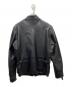 SCHOTT BROS. (ショット) シングルライダースレザージャケット ブラック サイズ:M：25000円