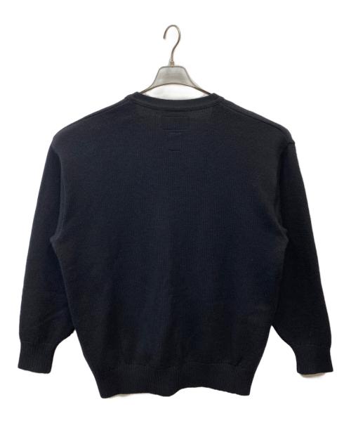 WACKO MARIA（ワコマリア）WACKO MARIA (ワコマリア) HIGH TIMES (ハイ タイムズ) 24SS ウールニットカーディガン ブラック サイズ:Mの古着・服飾アイテム