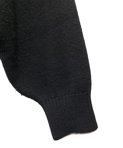 WACKO MARIA（ワコマリア）WACKO MARIA (ワコマリア) HIGH TIMES (ハイ タイムズ) 24SS ウールニットカーディガン ブラック サイズ:Mの古着・服飾アイテム