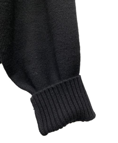 WACKO MARIA（ワコマリア）WACKO MARIA (ワコマリア) HIGH TIMES (ハイ タイムズ) 24SS ウールニットカーディガン ブラック サイズ:Mの古着・服飾アイテム