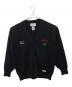 WACKO MARIA（ワコマリア）の古着「24SS ウールニットカーディガン」｜ブラック