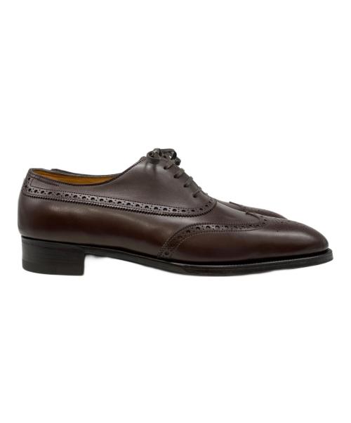 JOHN LOBB（ジョンロブ）JOHN LOBB (ジョンロブ) ウィングチップシューズ ブラウン サイズ:6Dの古着・服飾アイテム