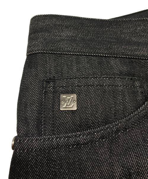 LOUIS VUITTON（ルイ ヴィトン）LOUIS VUITTON (ルイ ヴィトン) シルク混 デニムパンツ インディゴ サイズ:44の古着・服飾アイテム