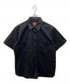 BUZZ RICKSON'Sバズリクソンズ）の古着「HERRINGBONE WORK SHIRT」｜ブラック