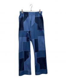 Needles（ニードルズ）の古着「TRACK PANT POLY JQ PATCH」｜ブルー