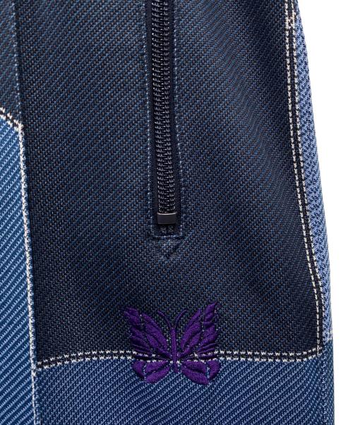 Needles（ニードルズ）Needles (ニードルズ) TRACK PANT POLY JQ PATCH ブルー サイズ:XSの古着・服飾アイテム