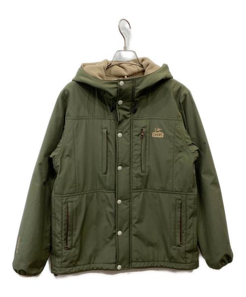 CHUMS（チャムス）CHUMS (チャムス) Gore-Tex INFINIUM Reversible Hoodie オリーブ サイズ:Lの古着・服飾アイテム
