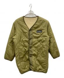 WILD THINGS（ワイルドシングス）の古着「キルティングコート」｜グリーン