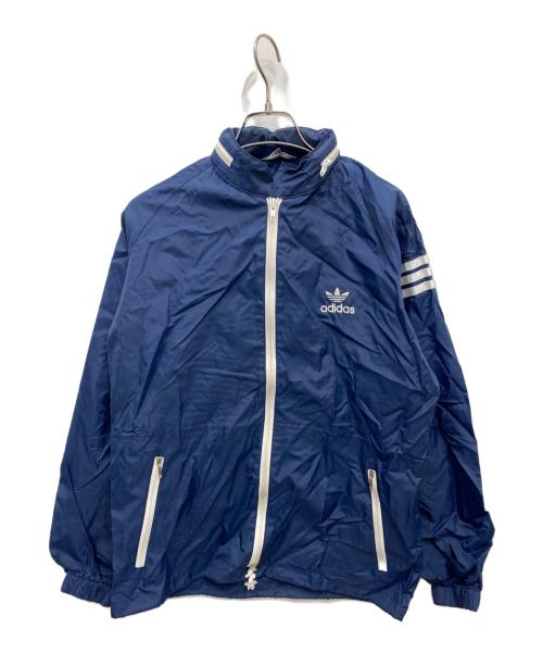 adidas（アディダス）adidas (アディダス) ナイロンジャケット ネイビー サイズ:Mの古着・服飾アイテム
