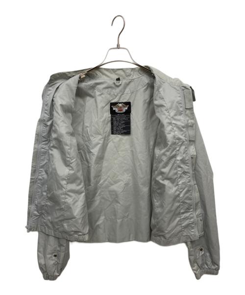 HARLEY-DAVIDSON（ハーレーダビッドソン）HARLEY-DAVIDSON (ハーレーダビッドソン) ナイロンジャケット グレー サイズ:XLの古着・服飾アイテム