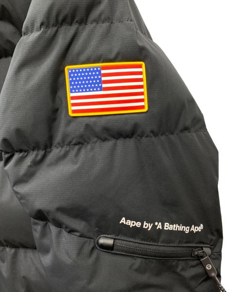 A BATHING APE（ア ベイシング エイプ）A BATHING APE (ア ベイシング エイプ) NASA (ナサ) logo patch jacket ブラック サイズ:Ｌの古着・服飾アイテム