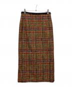 MACPHEEマカフィー）の古着「マルチスパーク Iラインスカート」｜マルチカラー