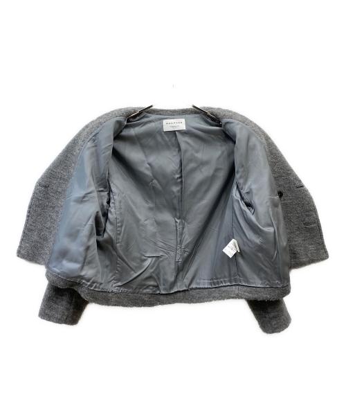 MACPHEE（マカフィー）MACPHEE (マカフィー) シープパイル ショートPコート グレー サイズ:36の古着・服飾アイテム