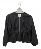 B:MING LIFE STORE by BEAMSビーミングライフストア バイ ビームス）の古着「Waist Gathered Blouson」｜ブラック
