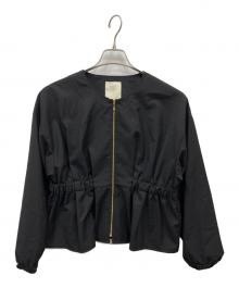 B:MING LIFE STORE by BEAMS（ビーミングライフストア バイ ビームス）の古着「Waist Gathered Blouson」｜ブラック