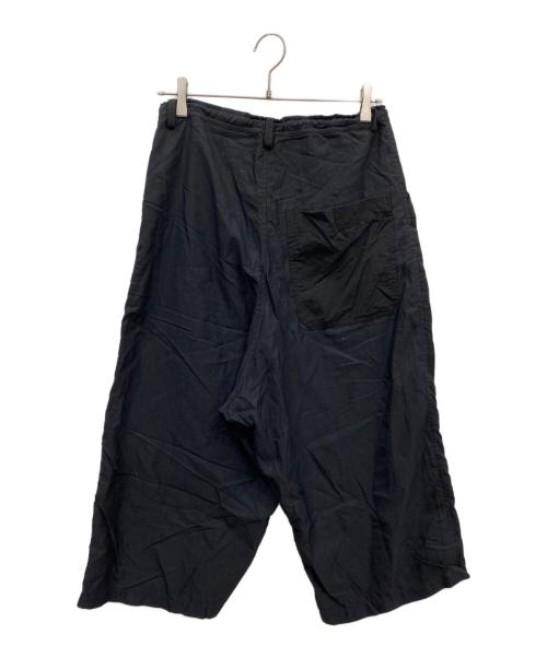 Y's（ワイズ）Y's (ワイズ) アシンメトリーパンツ ブラック サイズ:1の古着・服飾アイテム