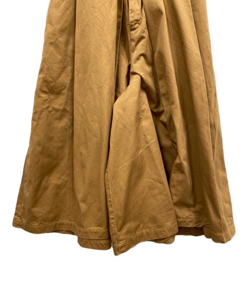 HARVESTY（ハーベスティー）HARVESTY (ハーベスティー) フレアスカート ベージュ サイズ:1の古着・服飾アイテム