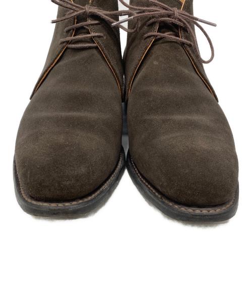SCOTCH GRAIN（スコッチグレイン）SCOTCH GRAIN (スコッチグレイン) チャッカーブーツ ブラウン サイズ:25の古着・服飾アイテム