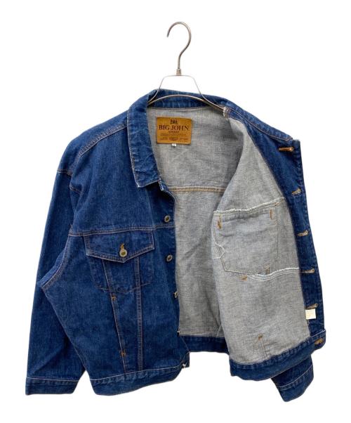 BIG JOHN（ビッグジョン）BIG JOHN (ビッグジョン) デニムジャケット インディゴ サイズ:LLの古着・服飾アイテム