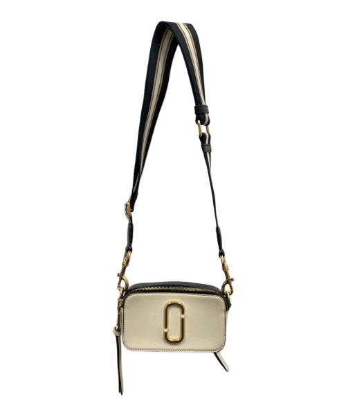MARC JACOBS（マークジェイコブズ）MARC JACOBS (マークジェイコブズ) スナップショット 2WAYバッグ アイボリーの古着・服飾アイテム