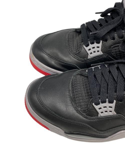 NIKE（ナイキ）NIKE (ナイキ) Air Jordan 4 Retro Bred Reimagined ブラック サイズ:27の古着・服飾アイテム