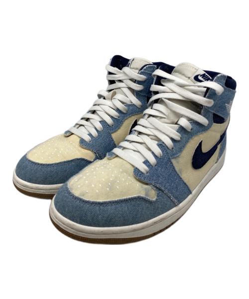 NIKE（ナイキ）NIKE (ナイキ) IR JORDAN 1 RETRO HIGH OG DENIM インディゴ サイズ:27㎝の古着・服飾アイテム