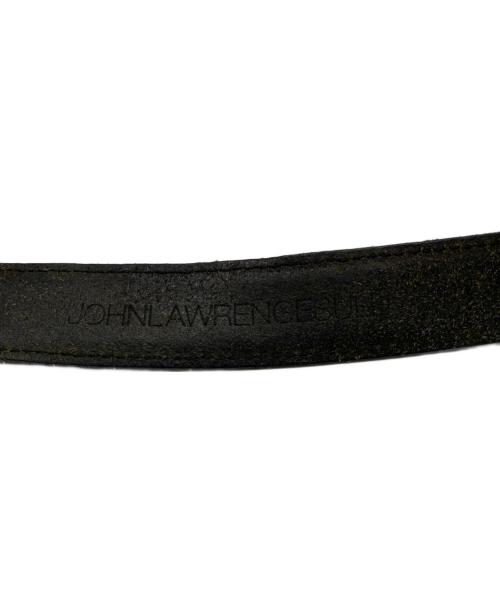 JOHN LAWRENCE SULLIVAN（ジョン ローレンス サリバン）JOHN LAWRENCE SULLIVAN (ジョン ローレンス サリバン) ナローベルト ブラックの古着・服飾アイテム