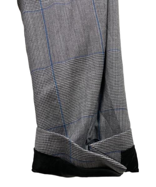 YUKI HASHIMOTO（ユウキハシモト）YUKI HASHIMOTO (ユウキハシモト) 2Bチェック柄 ウールテーラードジャケット グレー サイズ:44の古着・服飾アイテム