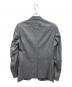 YUKI HASHIMOTO (ユウキハシモト) 2Bチェック柄 ウールテーラードジャケット グレー サイズ:44：13000円