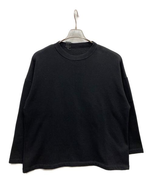 N.HOOLYWOOD（エヌ ハリウッド）N.HOOLYWOOD (エヌ ハリウッド) LONG SLEEVE T-SHIRT ブラック サイズ:36の古着・服飾アイテム